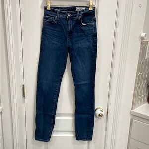 AG Adriano Goldschmied by Anthropologie Blue Straight Leg Jeans